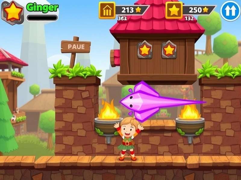 Ginger Rush Hero Gameplay Screenshot